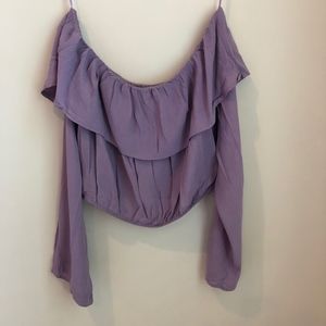 Urban Outfitters, off the shoulder top!! Large